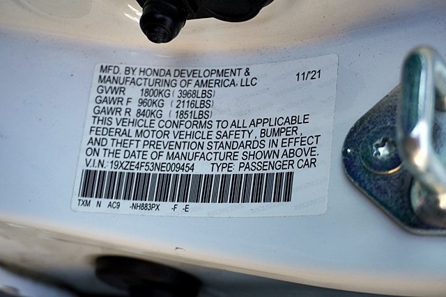 Used 2022 White Honda EX image 29