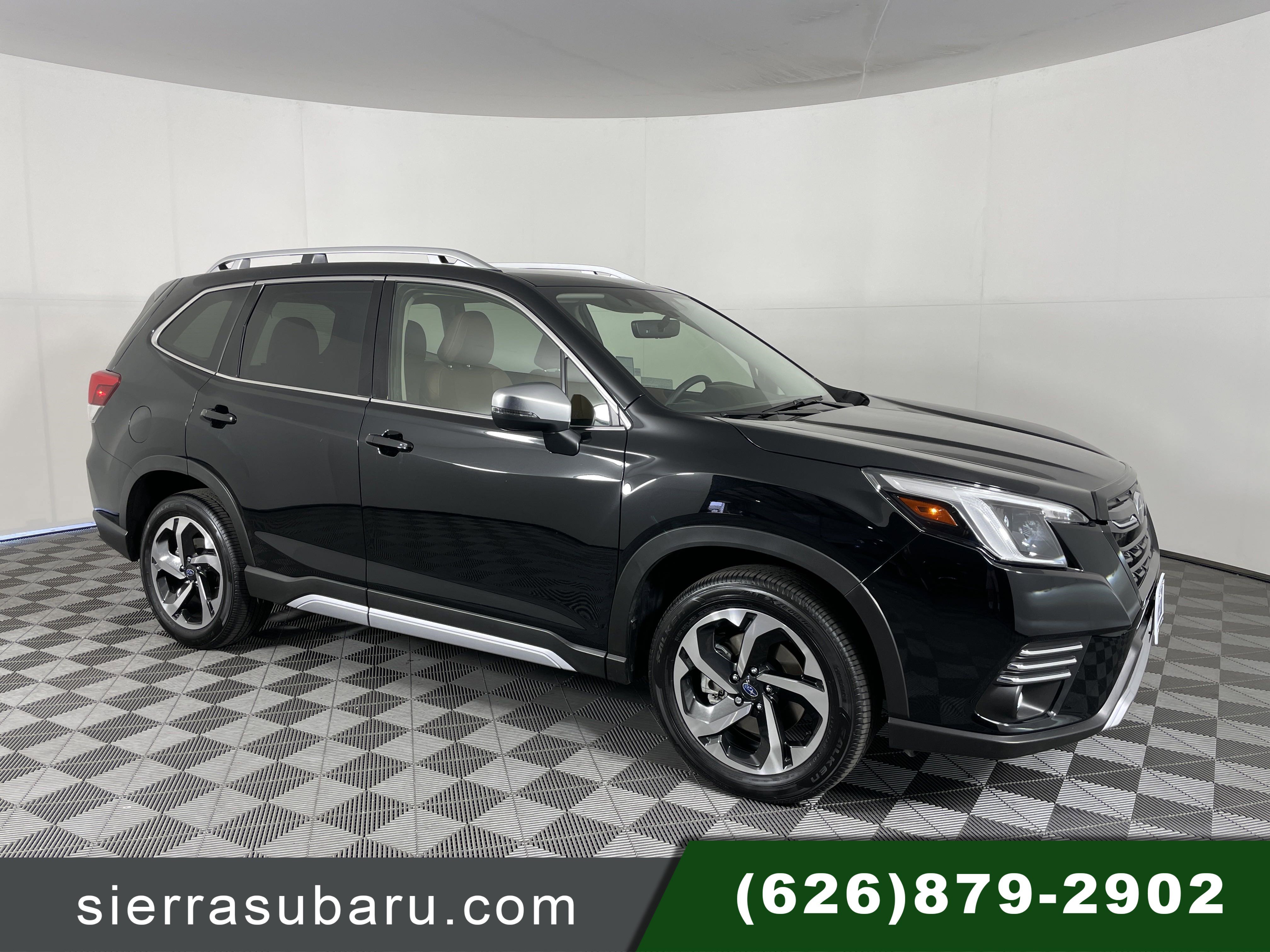 Used 2024 Crystal Black Silica Subaru Touring image 1