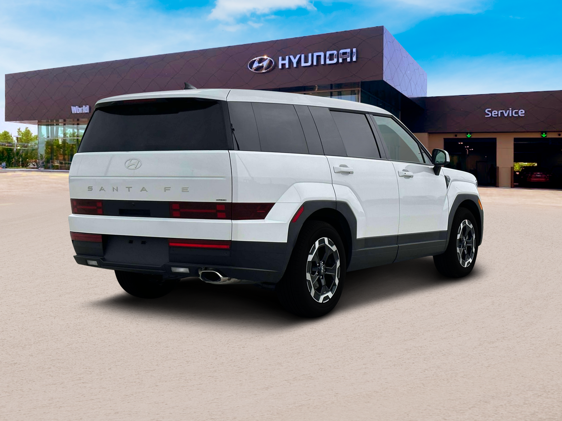 New 2025 Serenity White Hyundai SE AWD image 7