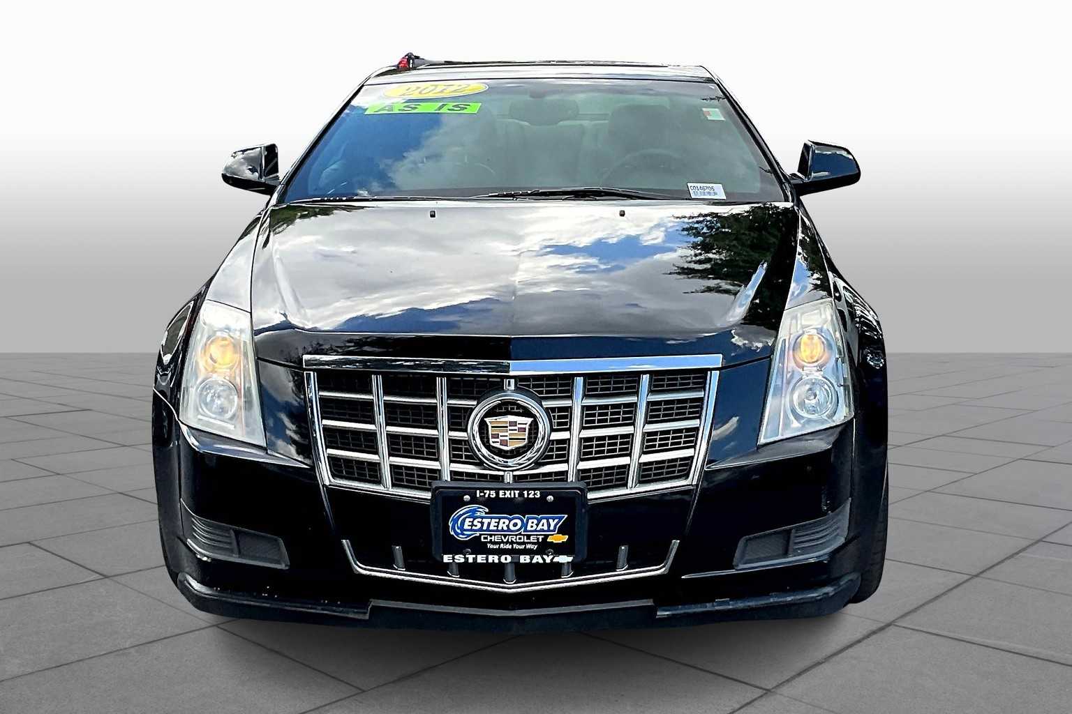 2012 Cadillac CTS Base photo 3