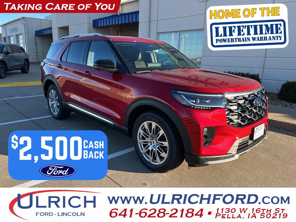 2026 Ford Explorer Platinum's photo