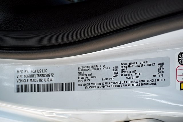 Certified Used 2024 White Ram Laramie image 35