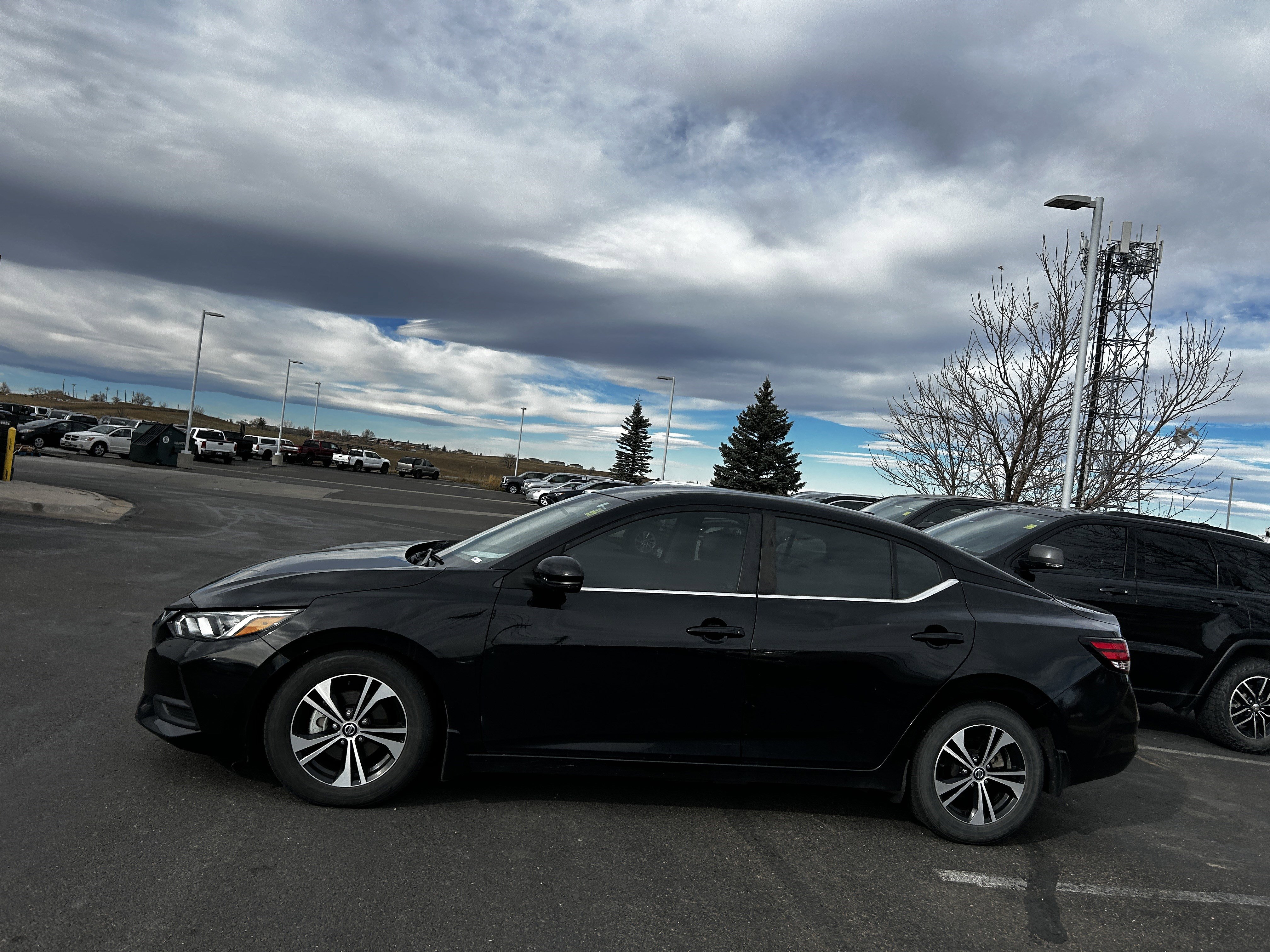 Used 2020 Nissan Sentra SV with VIN 3N1AB8CV7LY232483 for sale in Cheyenne, WY