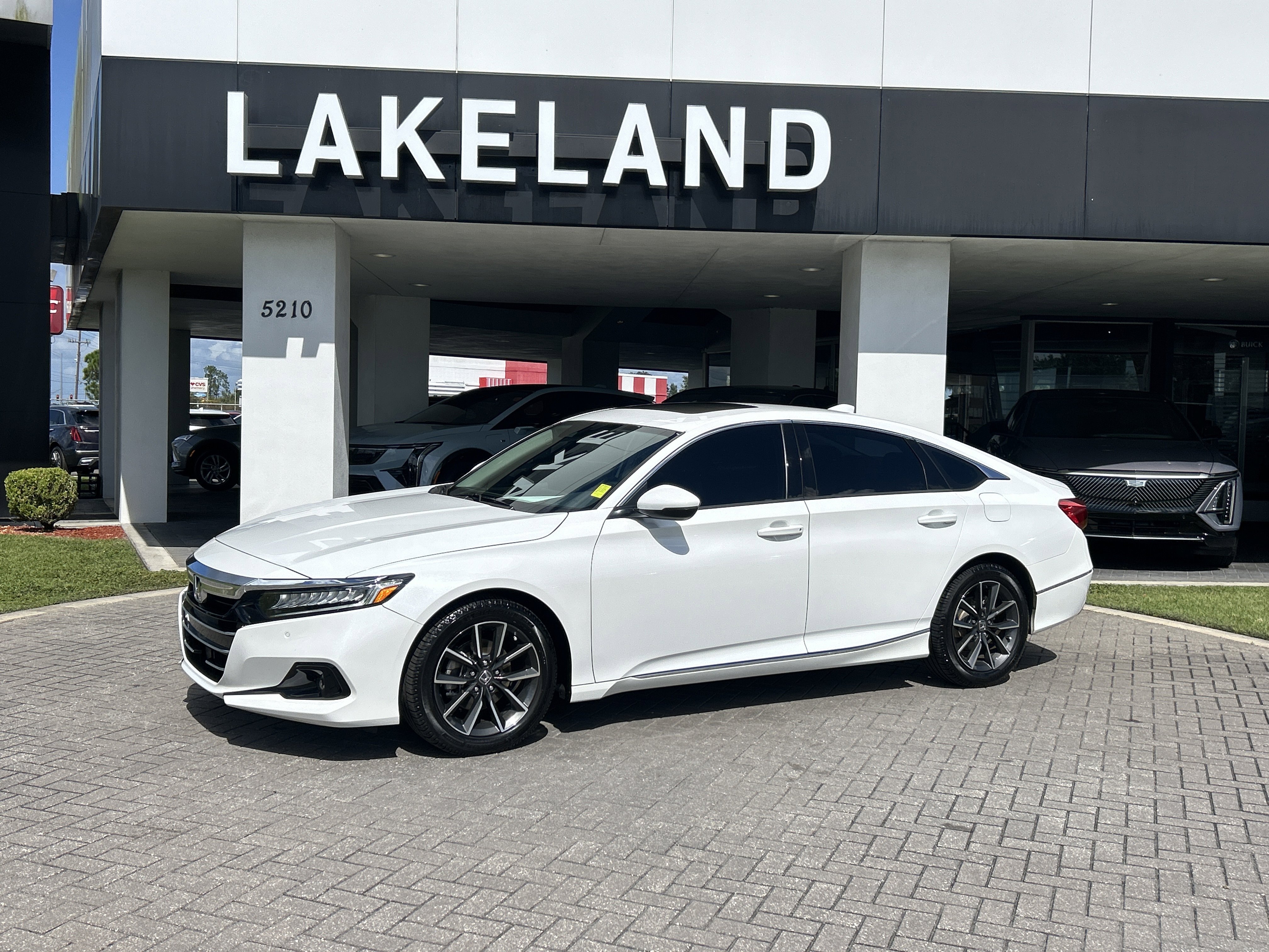 Pre-Owned 2021 Honda Accord Sedan EX-L 4dr Car in Lakeland