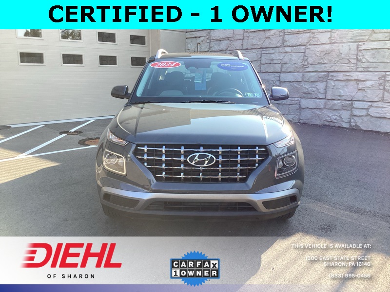 Used 2024 Hyundai Venue SEL with VIN KMHRC8A33RU280164 for sale in McKees Rocks, PA