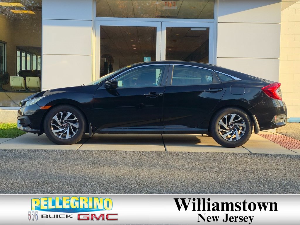 Used 2016 Honda Civic EX with VIN 19XFC2F72GE231694 for sale in Monroe, NJ