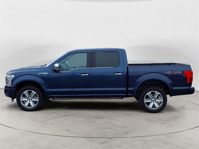 Used 2019 Blue Ford Platinum image 2