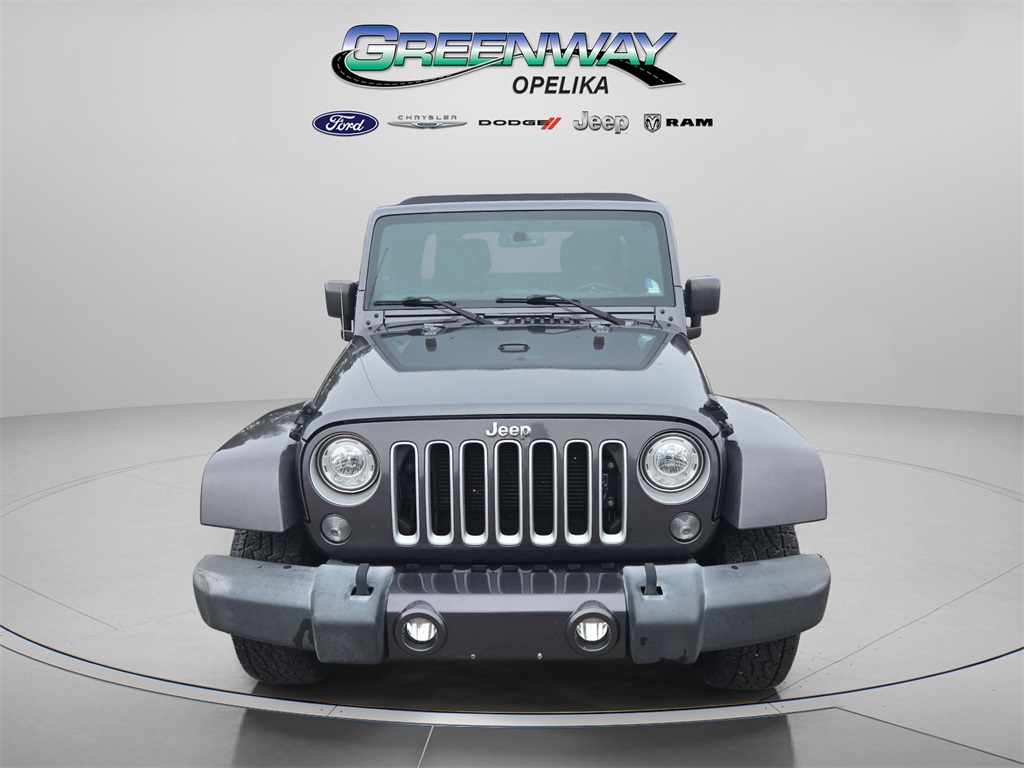 Used 2017 Jeep Wrangler Unlimited Sahara with VIN 1C4BJWEG0HL560139 for sale in Opelika, AL