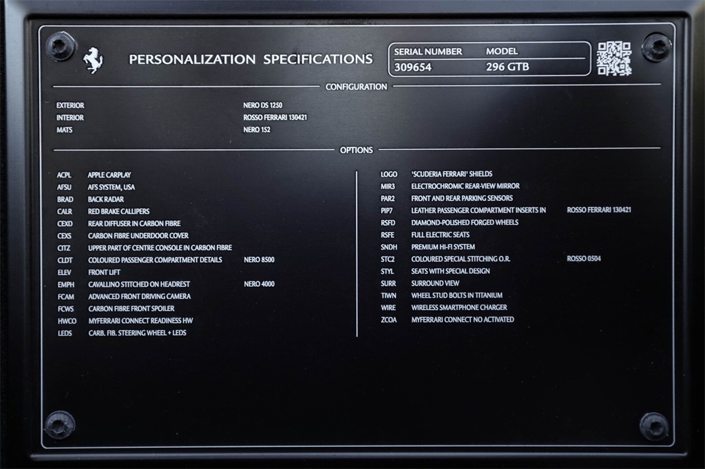 Certified Used 2024 Nero Ferrari  image 40