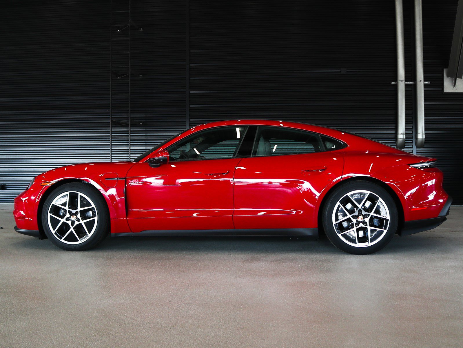 New 2025 Carmine Red Porsche  image 2