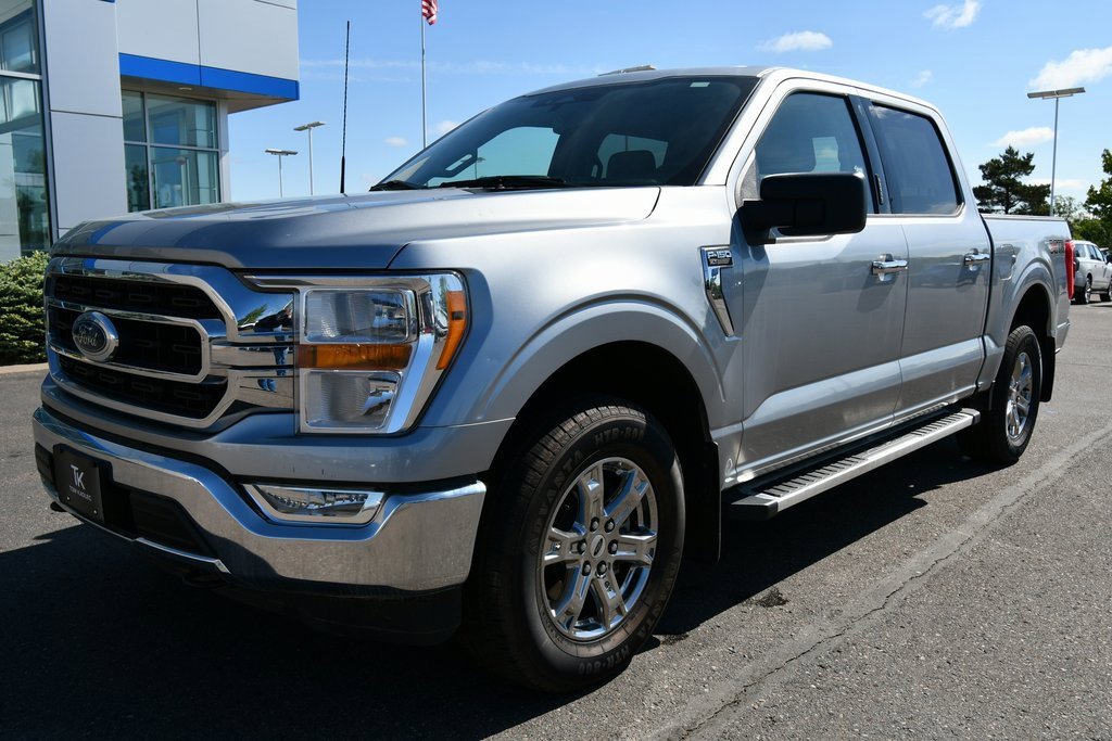 Used 2023 Ford F-150 XLT with VIN 1FTEW1EP3PFC39016 for sale in North Branch, Minnesota