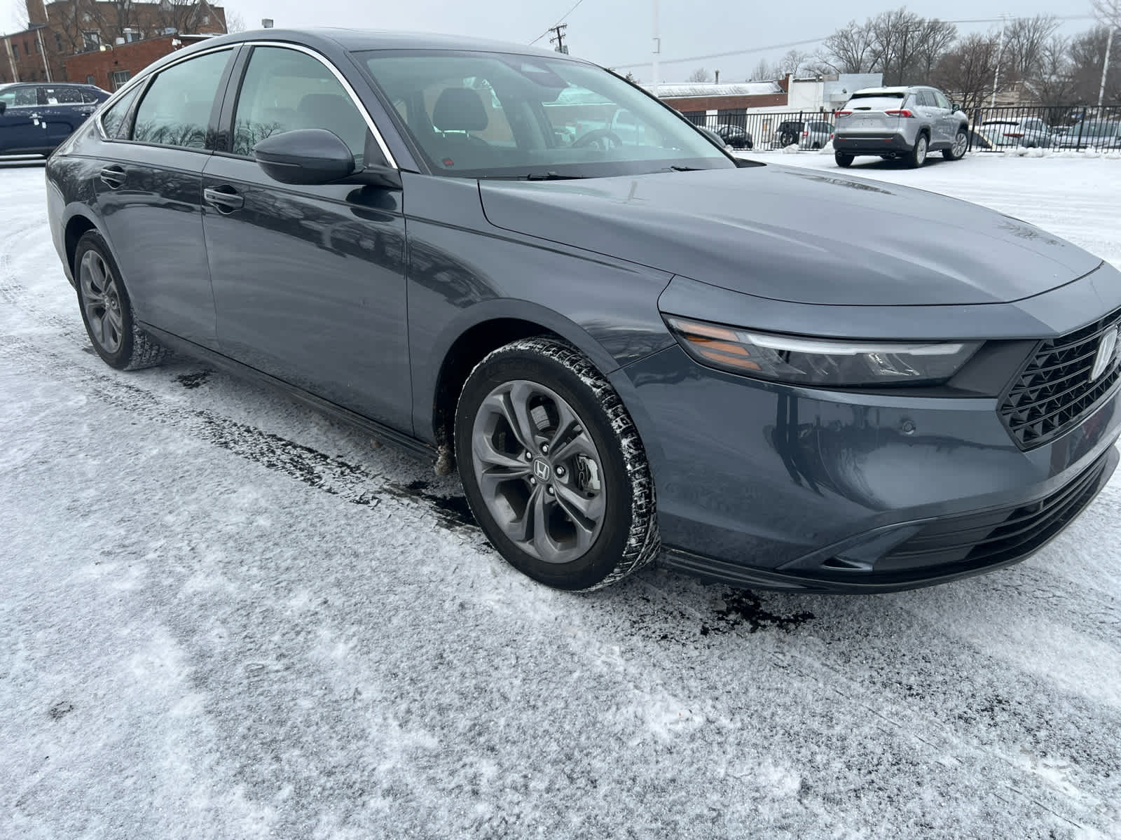 Used 2023 Honda Accord Hybrid EX-L with VIN 1HGCY2F63PA025753 for sale in Northfield, Minnesota