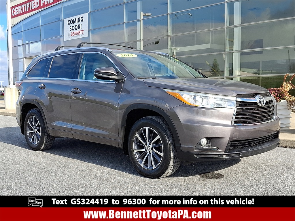 2016 Toyota Highlander XLE's photo
