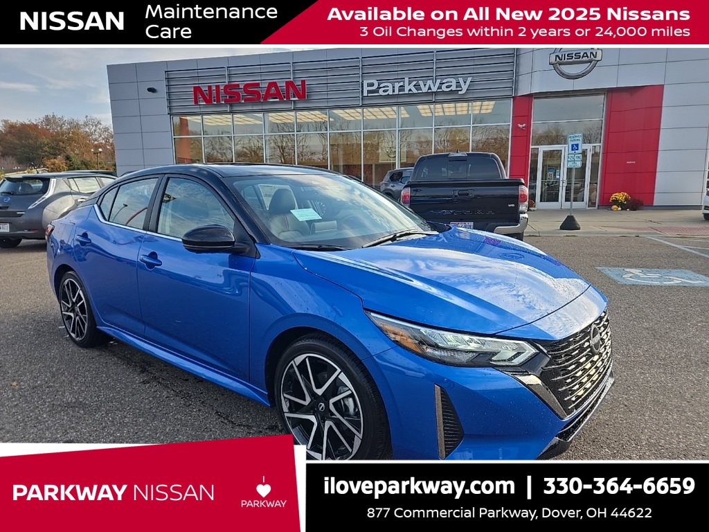 New 2025 Two-tone Electric Blue Metallic / Super Black Nissan SR image 1
