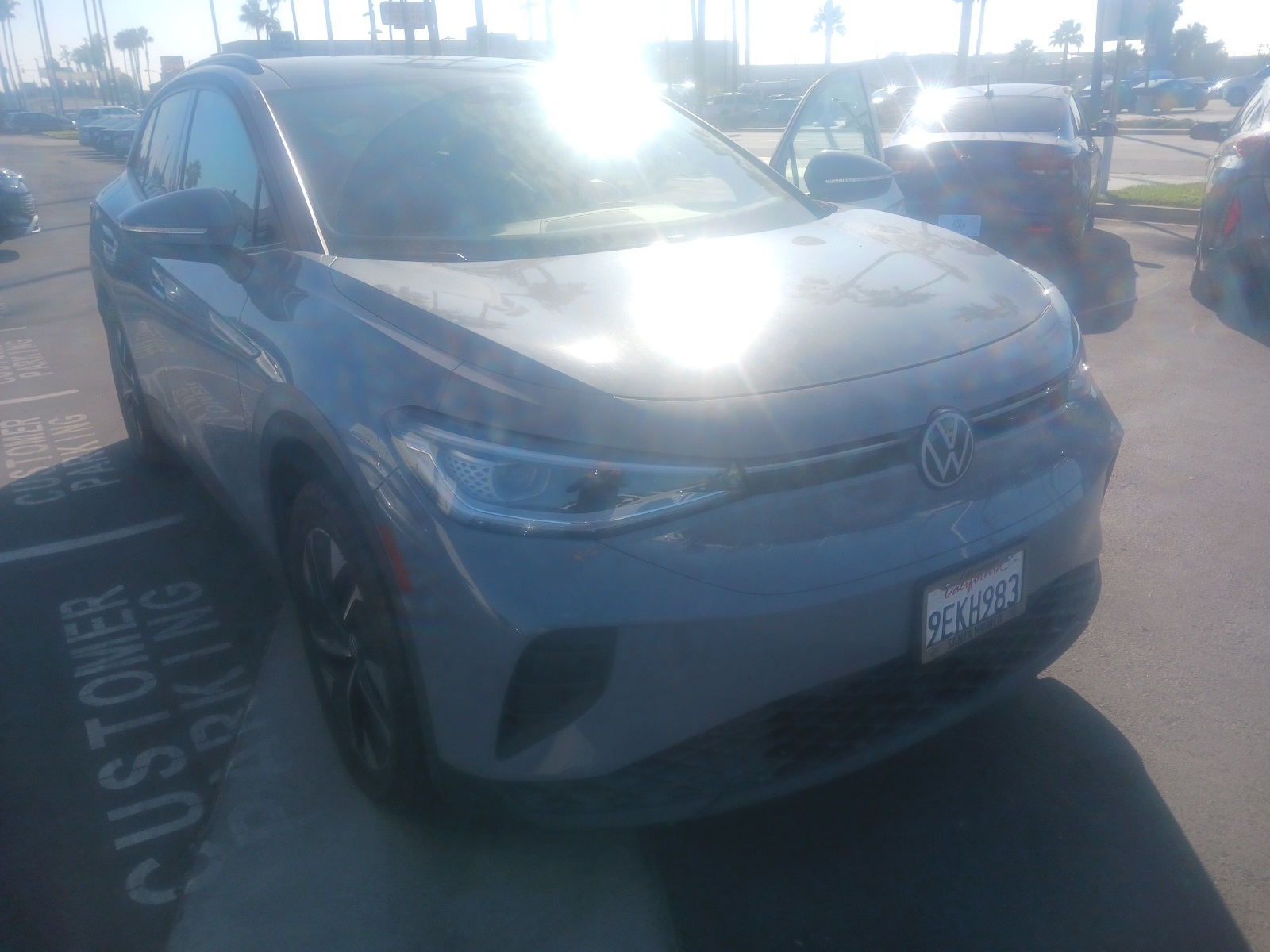 Certified 2022 Volkswagen ID.4 PRO S with VIN WVGTMPE23NP071661 for sale in National City, CA