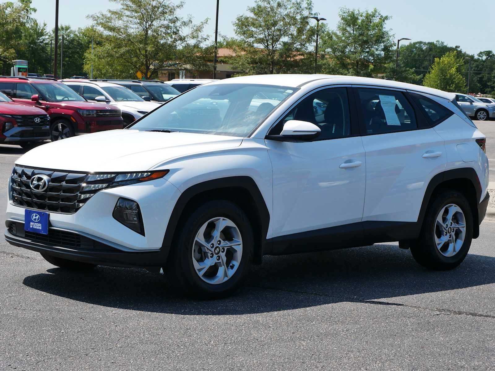 Certified 2022 Hyundai Tucson SE with VIN 5NMJACAE3NH153931 for sale in Mankato, Minnesota