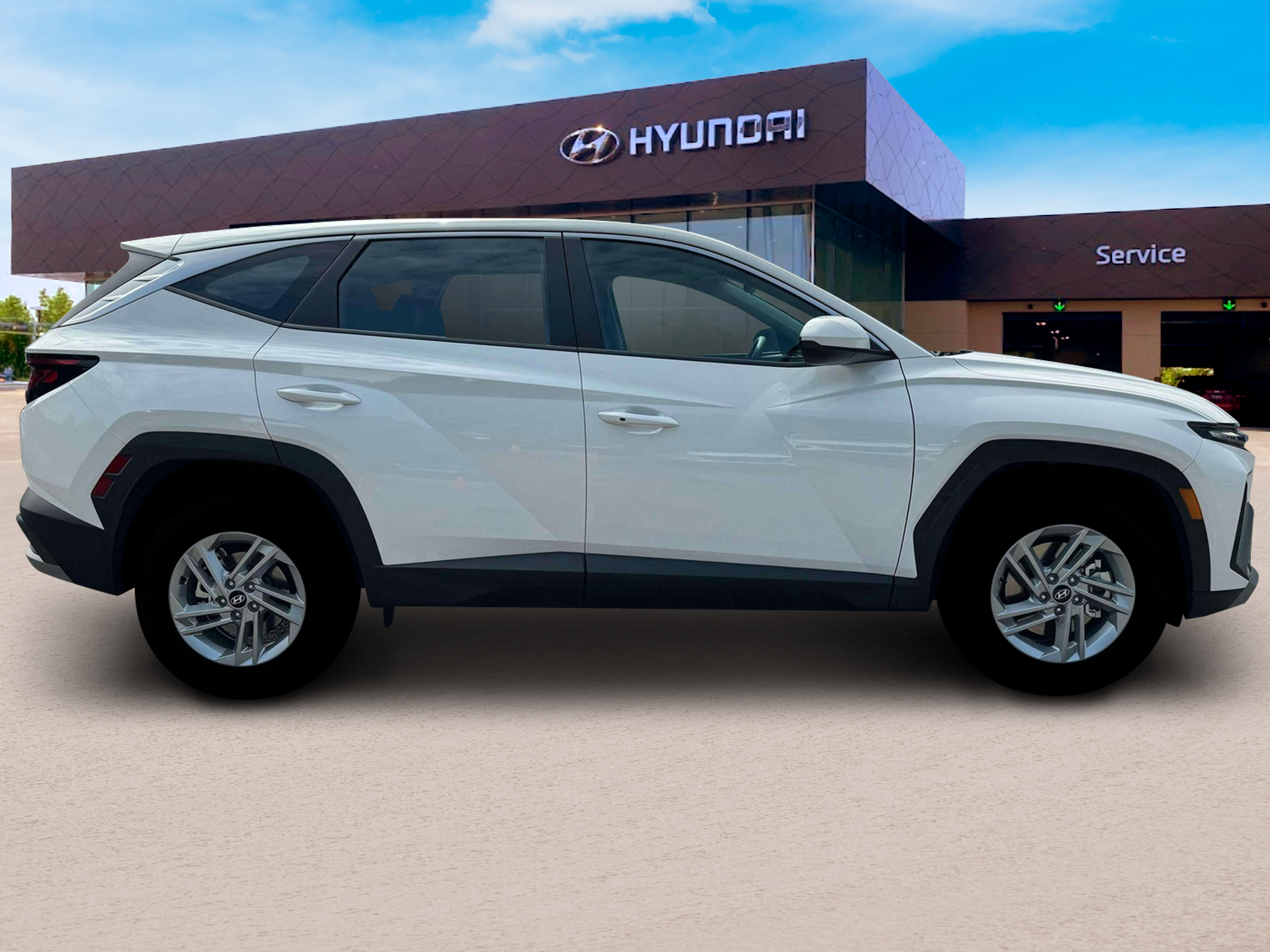 New 2025 Serenity White Pearl Hyundai SE AWD image 9