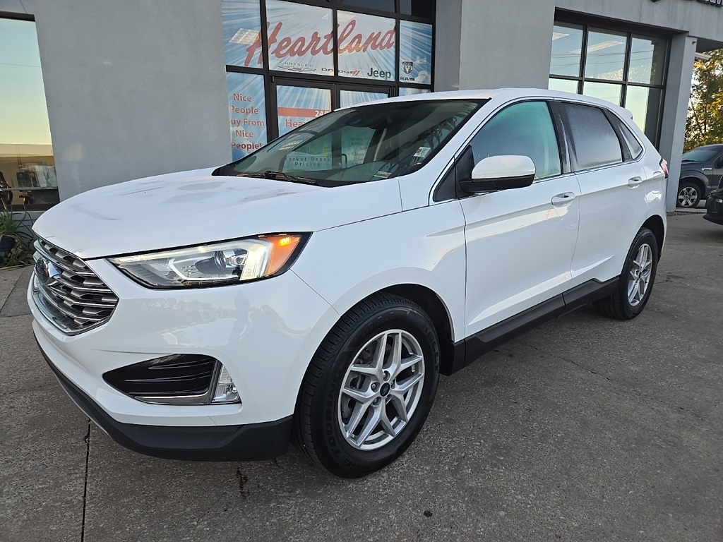 Used 2021 Ford Edge SEL with VIN 2FMPK3J9XMBA27360 for sale in Kansas City