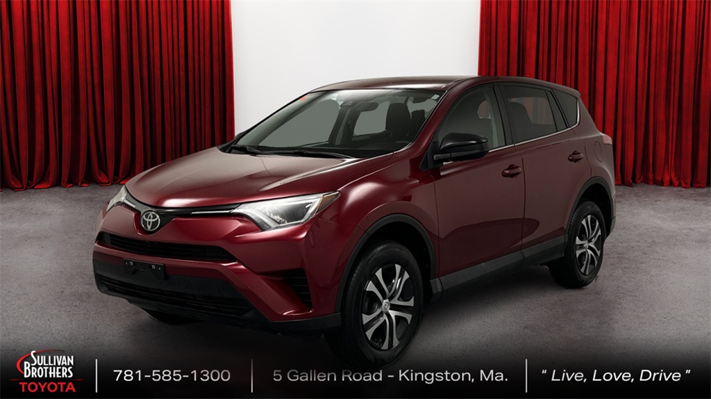 Certified Used 2018 Red Toyota LE image 1