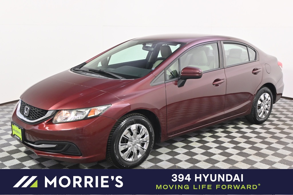 Used 2014 Honda Civic LX with VIN 19XFB2F56EE039029 for sale in St. Louis Park, Minnesota