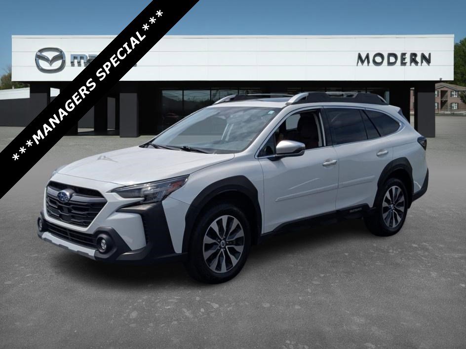 Used 2024 Crystal White Pearl Subaru Touring XT image 1