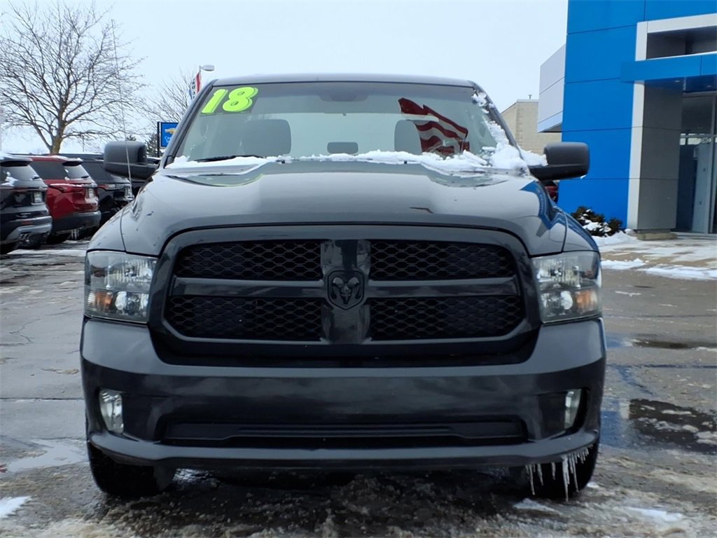 Used 2018 RAM Ram 1500 Pickup Express with VIN 1C6RR7KG7JS277340 for sale in Fowlerville, MI