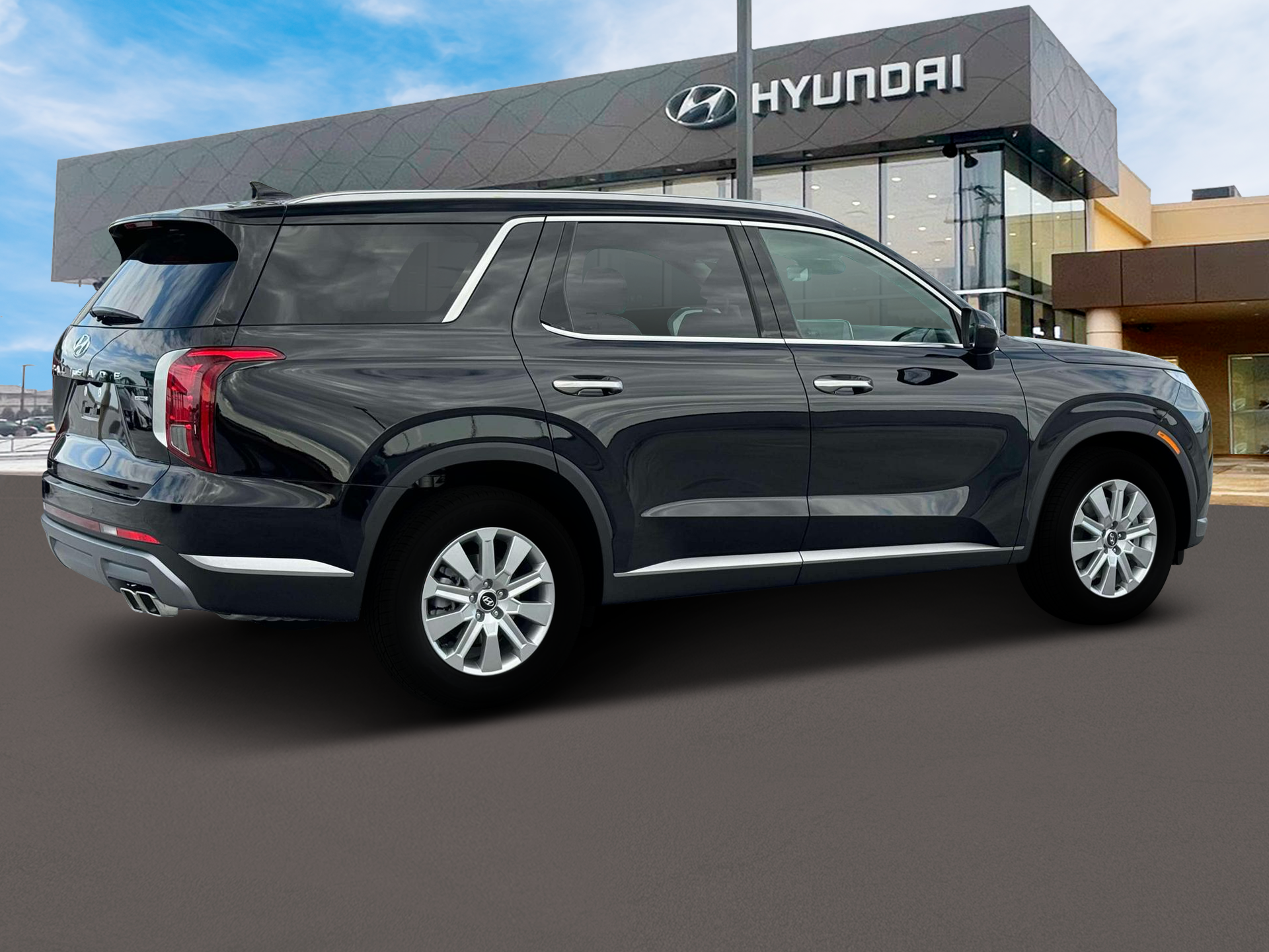 New 2025 Black Hyundai SEL AWD image 44