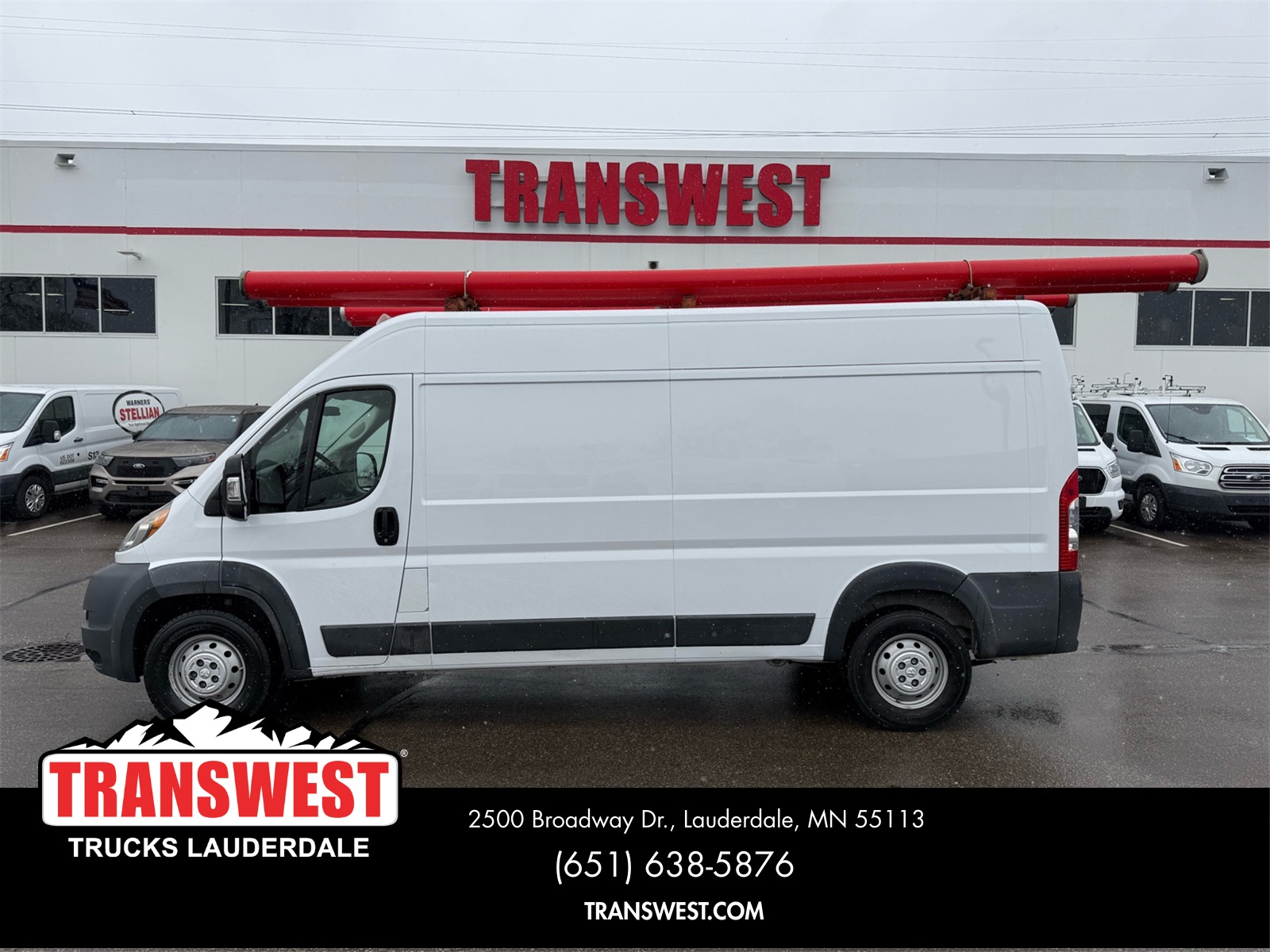 Used 2018 RAM ProMaster Cargo Van Base with VIN 3C6TRVDG1JE156328 for sale in Minneapolis, Minnesota