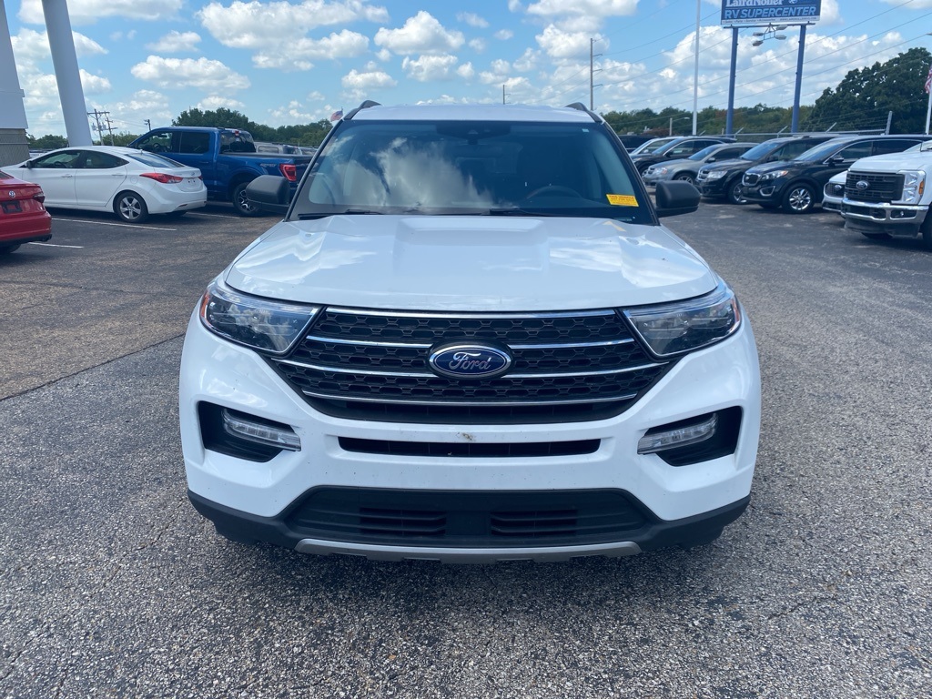 Used 2023 Ford Explorer XLT with VIN 1FMSK8DH5PGB28555 for sale in Kansas City