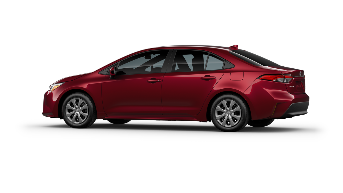 New 2025 Ruby Flare Pearl [extra_cost_color] Toyota Hybrid LE image 5