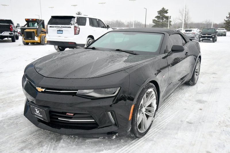 Used 2018 Chevrolet Camaro 1LT with VIN 1G1FB3DS5J0165635 for sale in North Branch, Minnesota