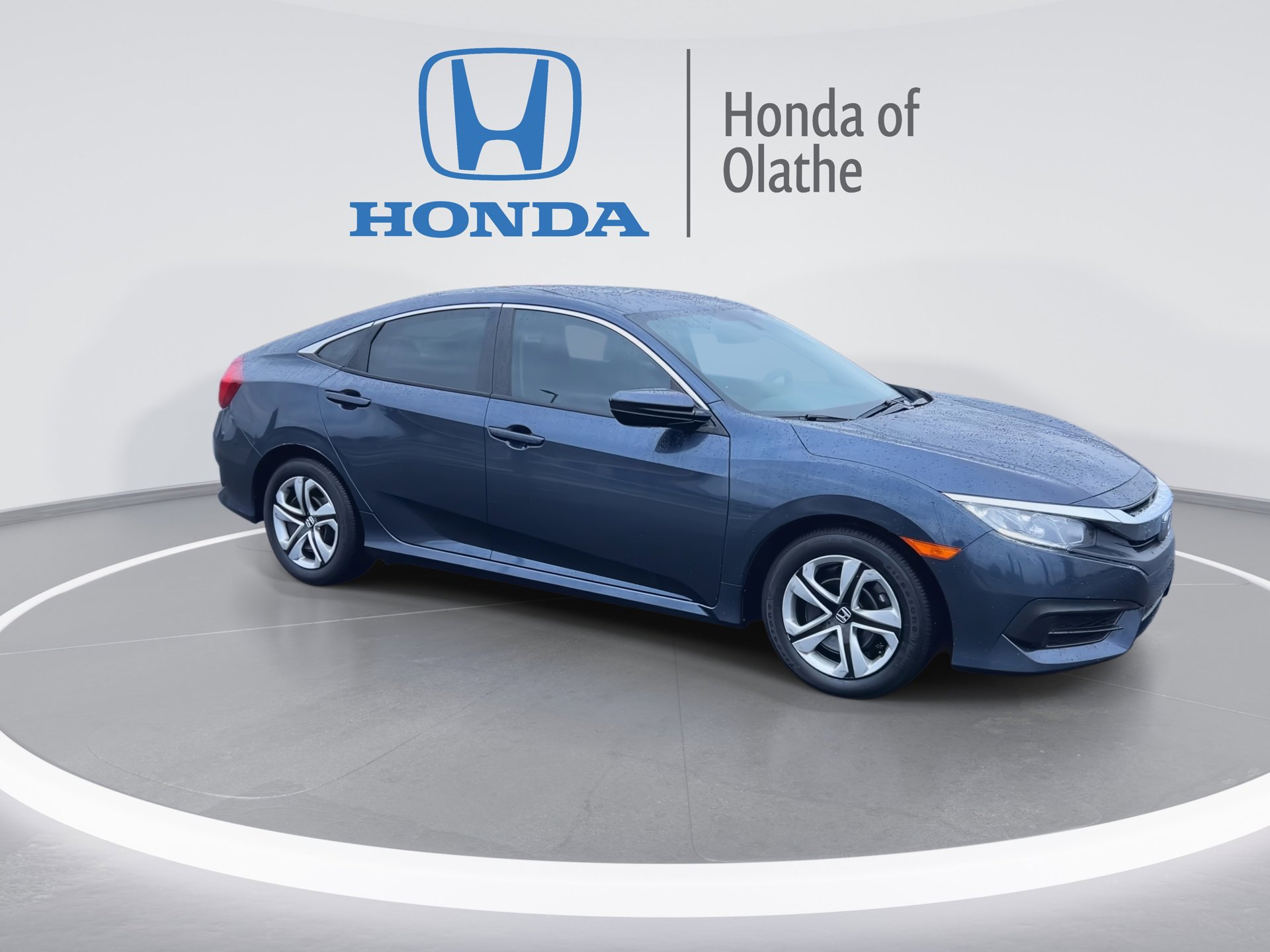 Used 2017 Honda Civic LX with VIN 19XFC2F50HE051582 for sale in Kansas City
