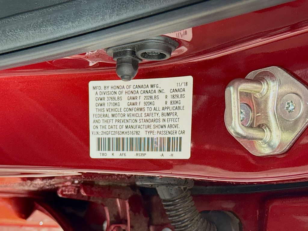 2019 Honda Civic LX photo 27