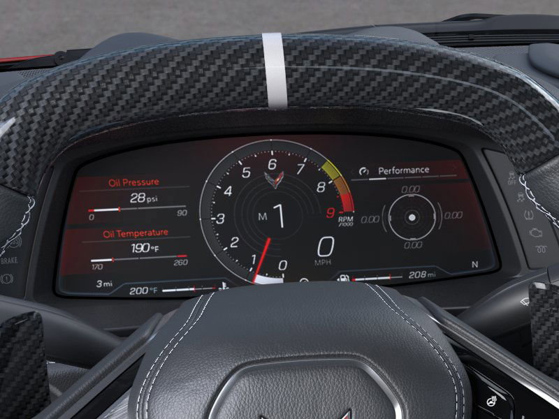 2025 Chevrolet Corvette Z06 3LZ Red at Classic Elite Chevrolet Hwy 6