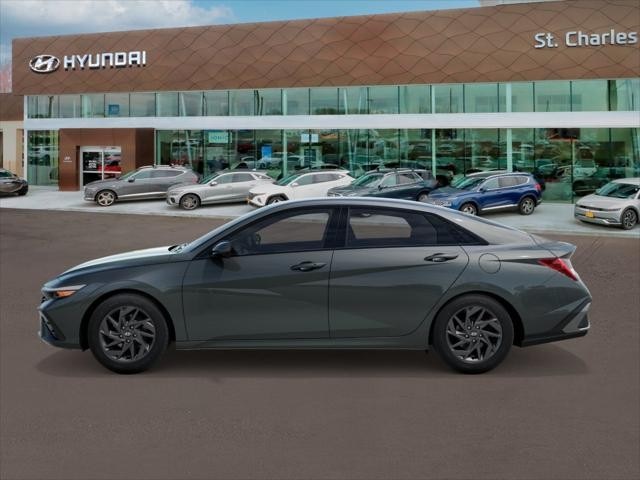 2025 Hyundai Elantra Hybrid Blue photo 2