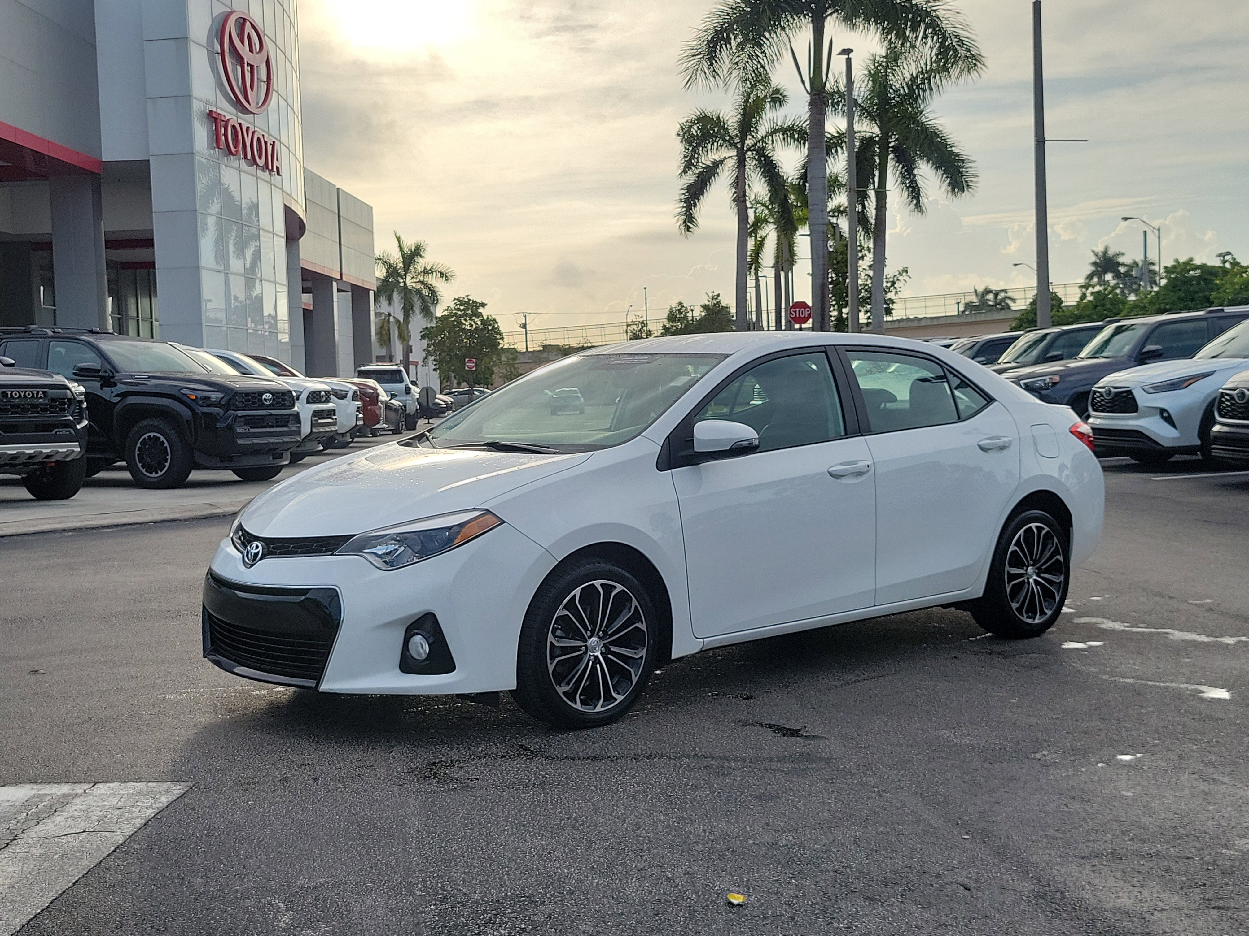 Used 2016 Toyota Corolla S with VIN 2T1BURHE4GC740393 for sale in Doral, FL