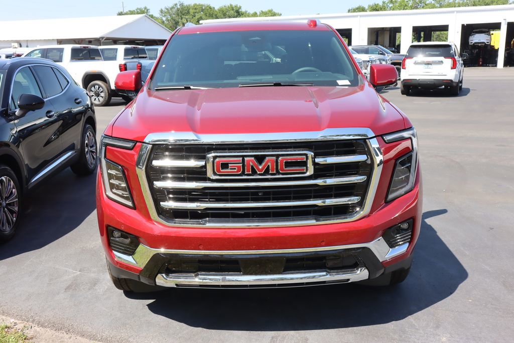 New 2025 Volcanic Red Tintcoat GMC Elevation image 2