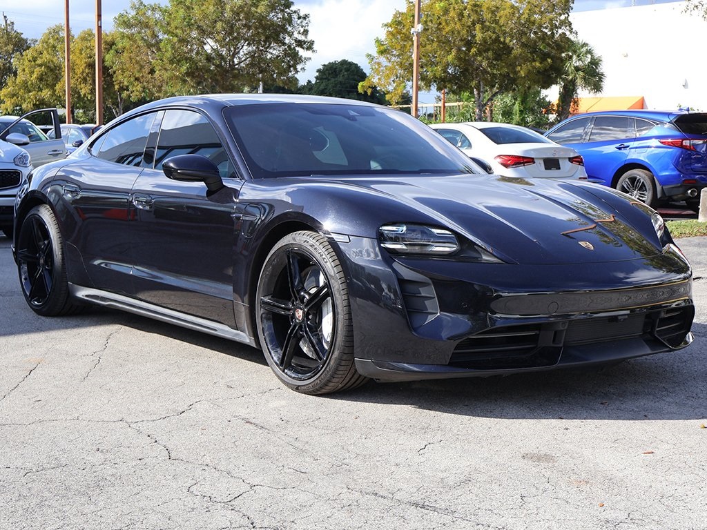 Used 2020 Porsche Taycan Turbo with VIN WP0AC2Y11LSA72390 for sale in Miami, FL