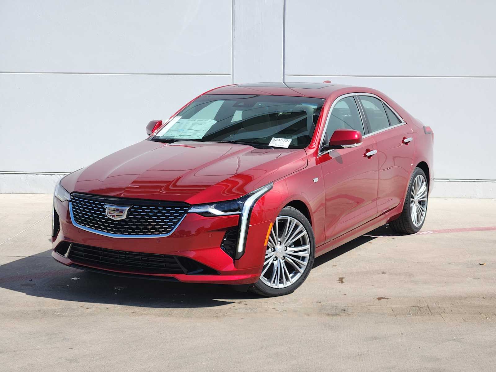 New 2025 Radiant Red Tintcoat Cadillac Premium Luxury image 1