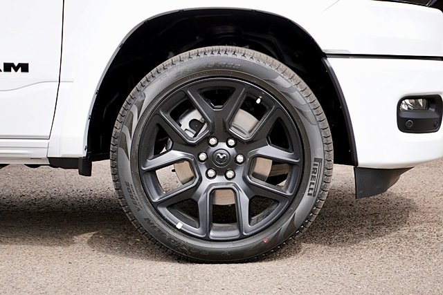 New 2026 Bright White Clear-Coat Exterior Paint RAM Laramie image 8