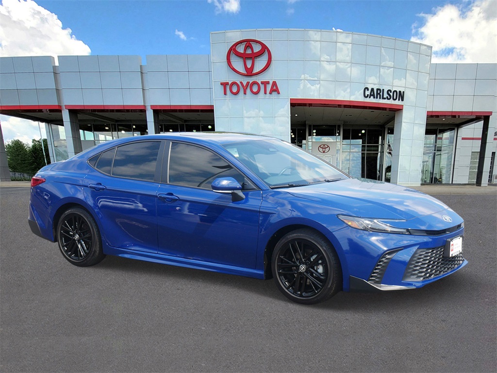 Certified 2025 Toyota Camry SE with VIN 4T1DAACK1SU020167 for sale in Minneapolis, Minnesota