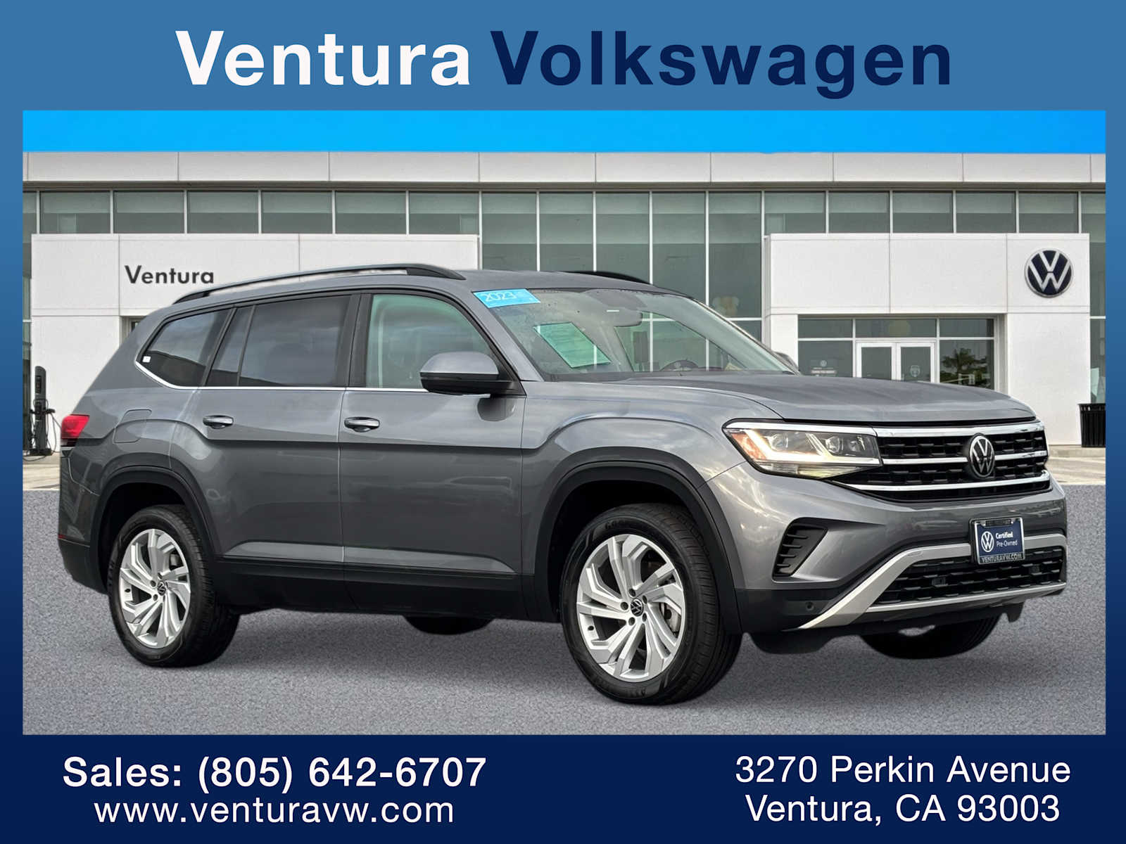 2023 Volkswagen Atlas SE w/Tech's photo