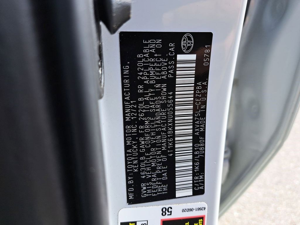 2022 Toyota Camry XSE photo 31