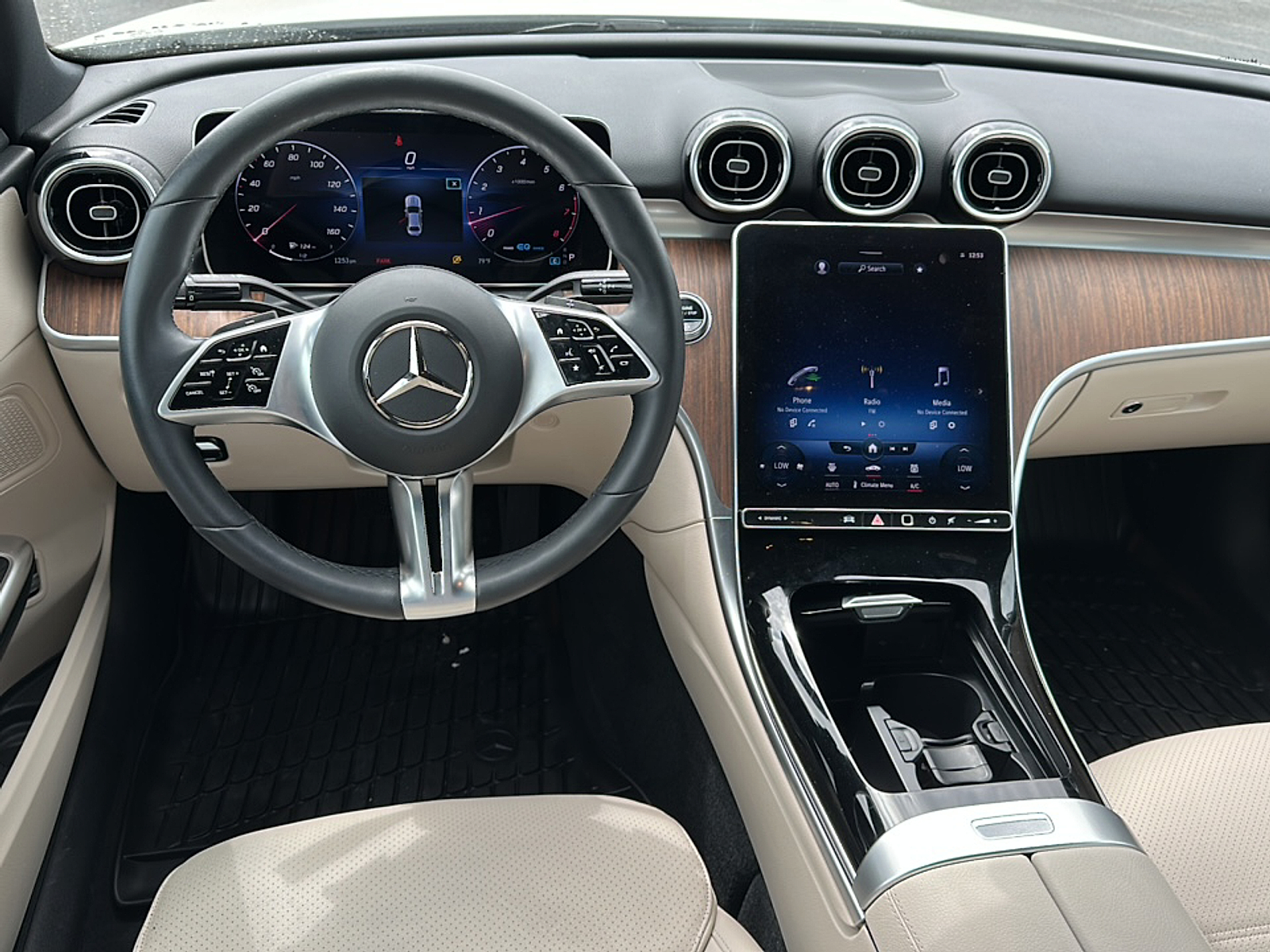 Used 2022 Polar White Mercedes-Benz C 300 image 20