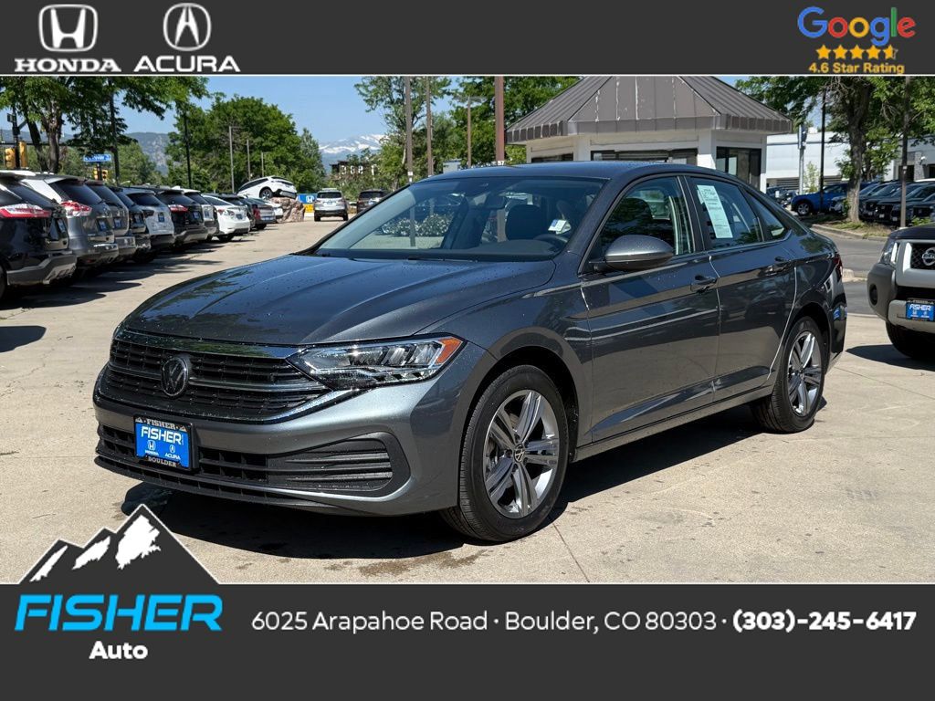 Used 2024 Platinum Gray Metallic Volkswagen 1.5T SE image 1