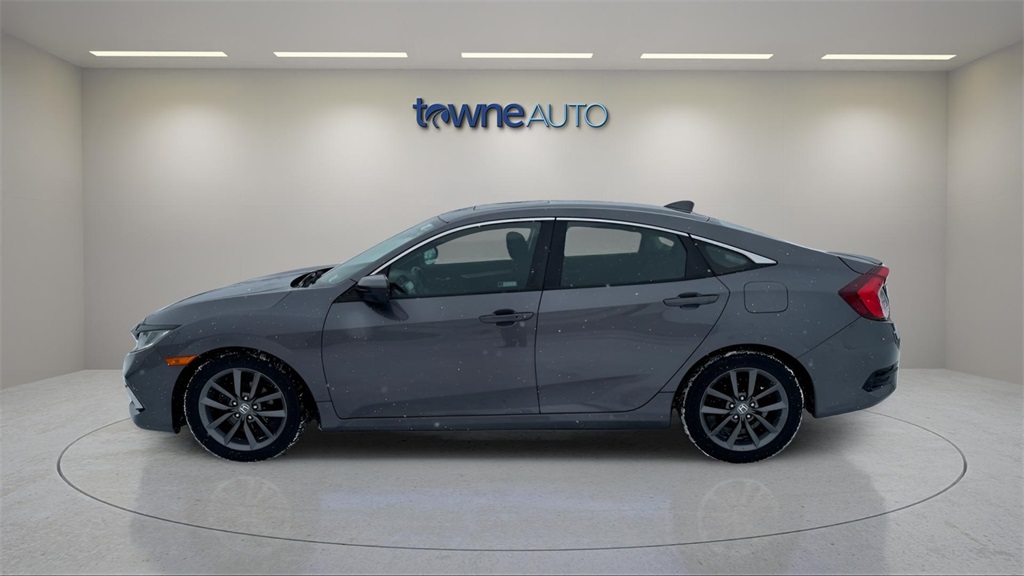 Used 2019 Honda Civic EX with VIN 19XFC1F39KE207568 for sale in Hamburg, NY