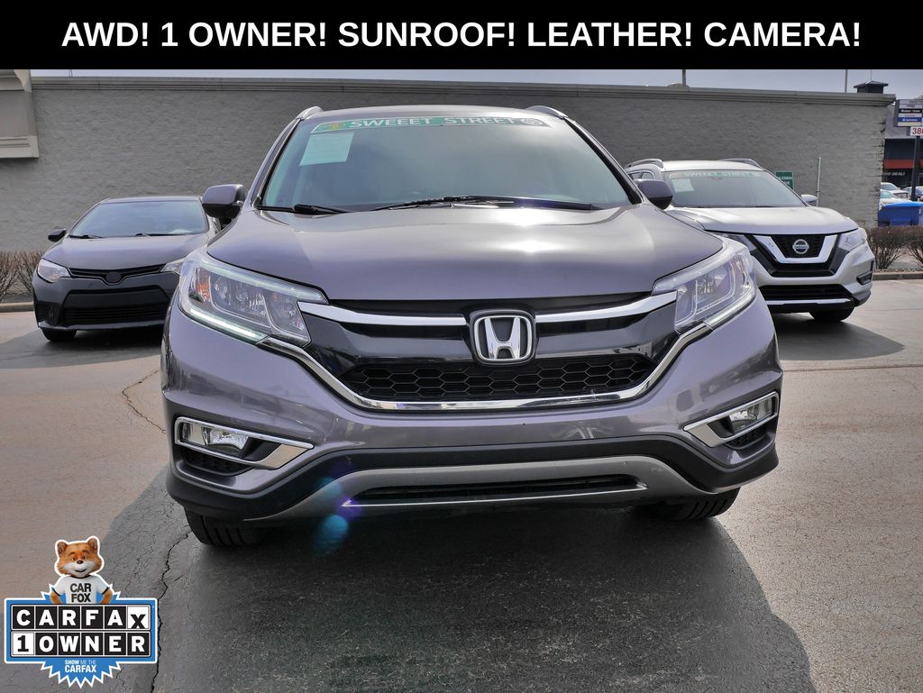 Used 2015 Honda CR-V EX-L with VIN 5J6RM4H7XFL026630 for sale in Lexington, KY