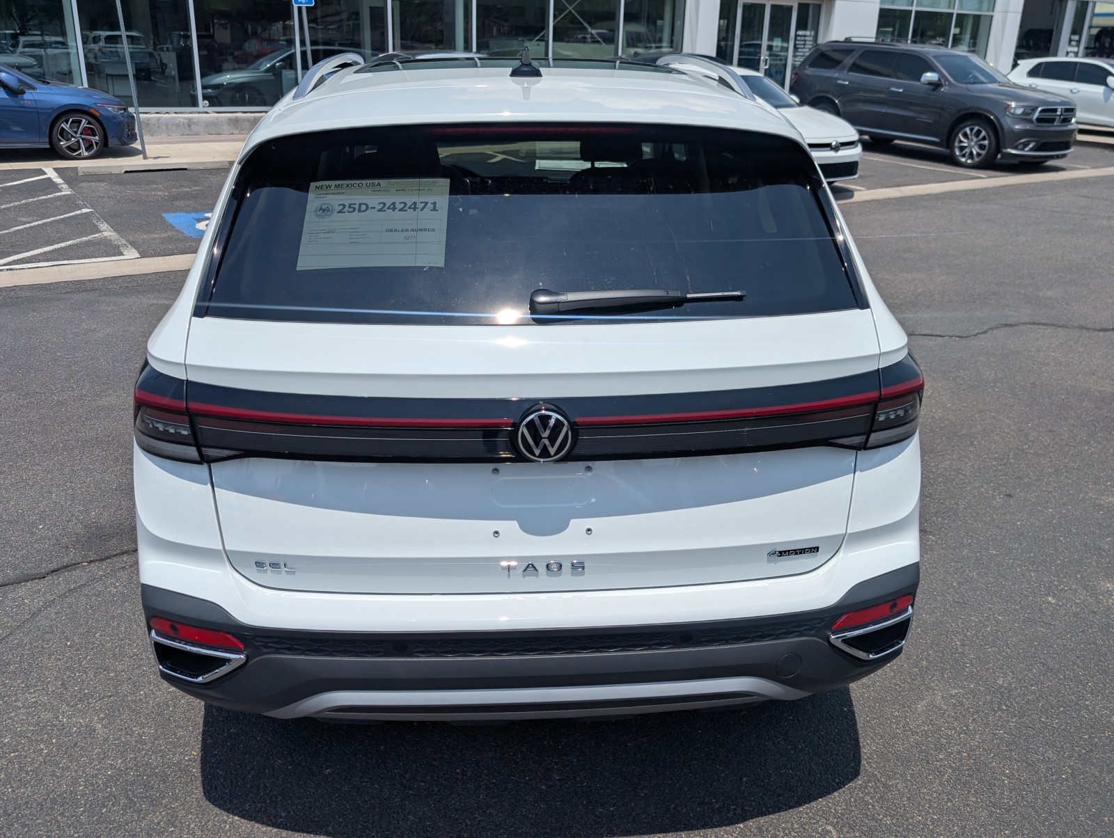 New 2025 Pure White Volkswagen SEL image 6