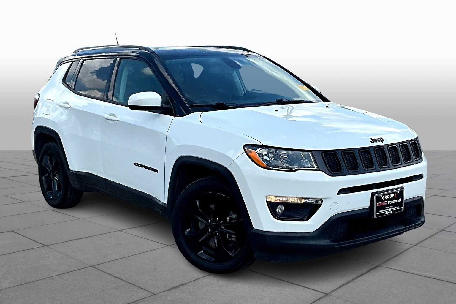 Used 2020 Jeep Compass Altitude with VIN 3C4NJCBBXLT135853 for sale in Richmond, TX
