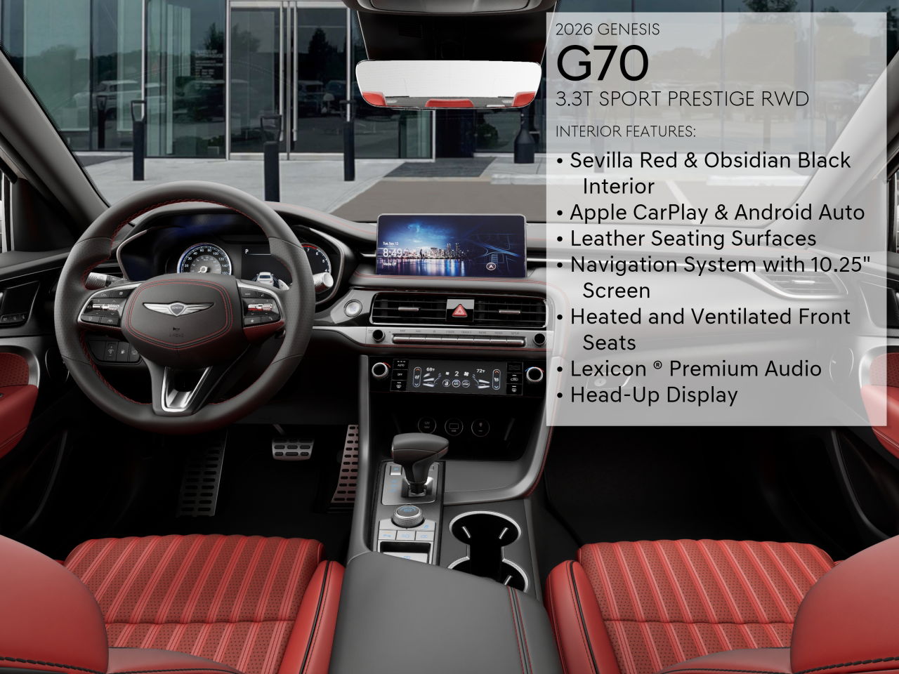 2026 Genesis G70 3.3T Sport Prestige photo 17